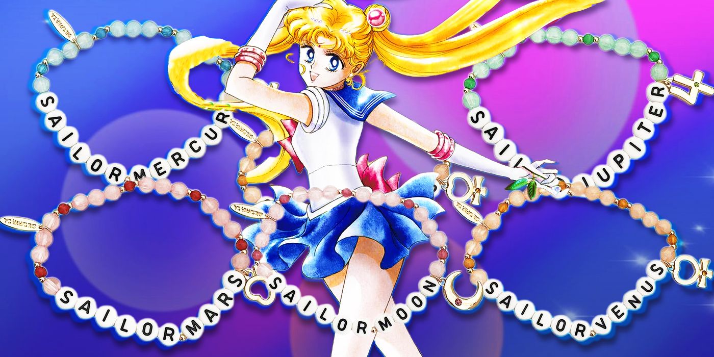 Los fanáticos estadounidenses de Sailor Moon pueden representar a su guardián interior favorito con un nuevo juego de pulseras