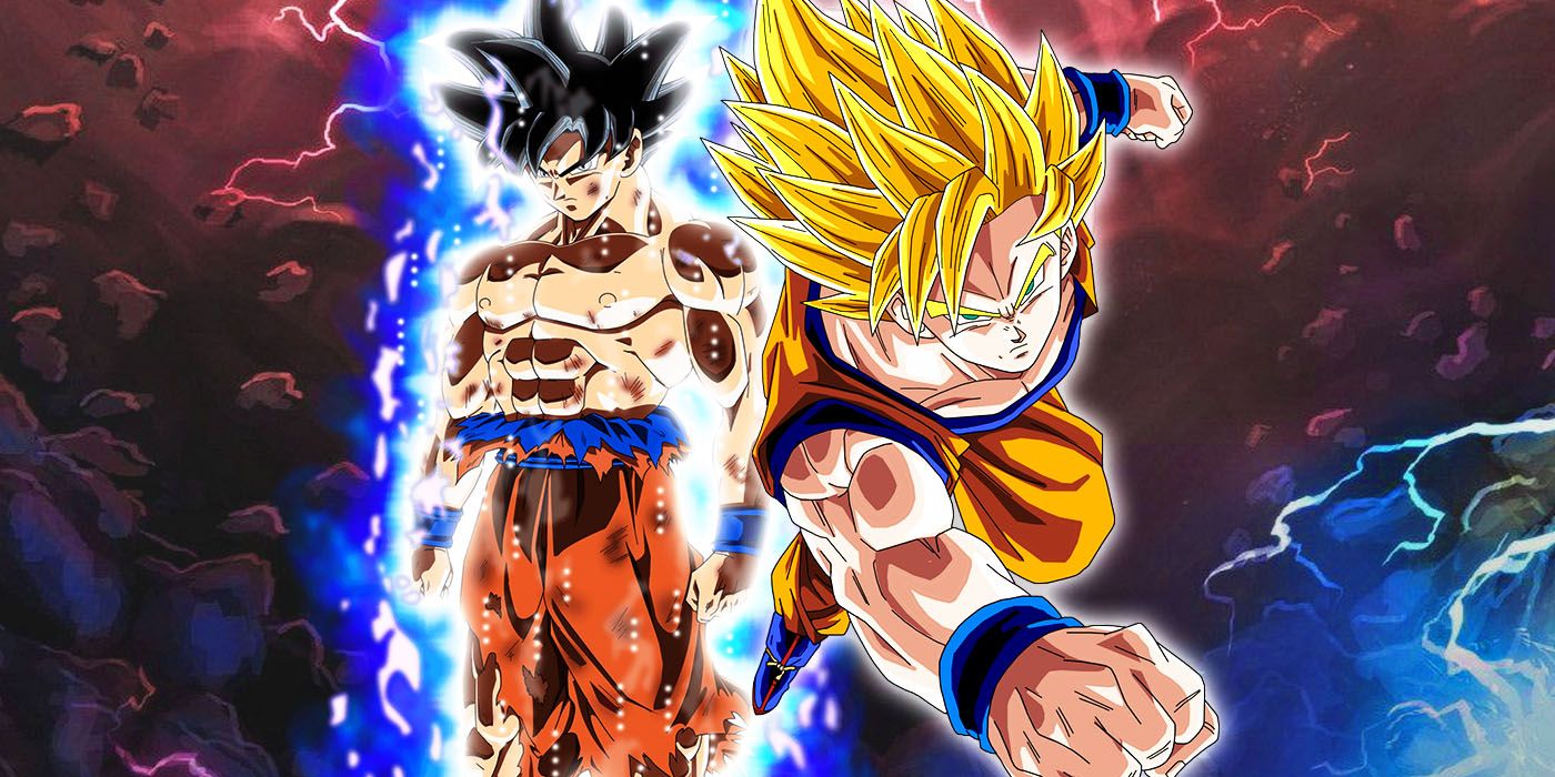 Saiyan e Ultra Instinct Goku