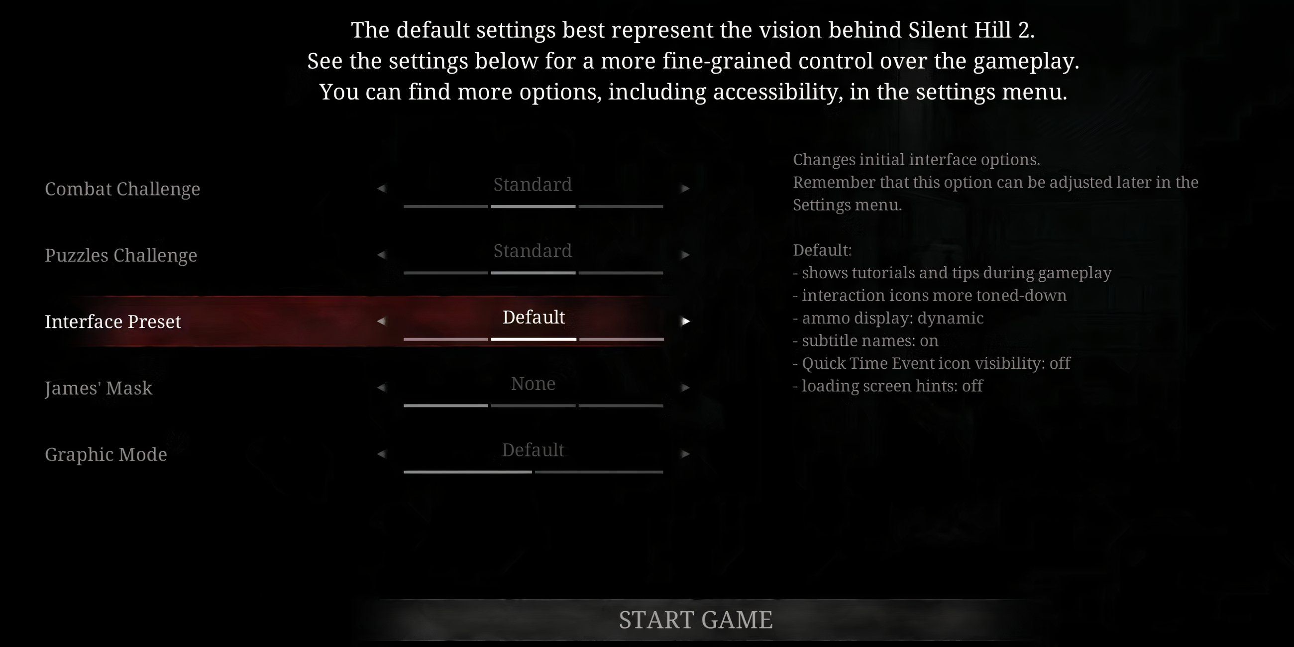 Silent Hill 2 Remake: Which Difficult Level Should You Pick?