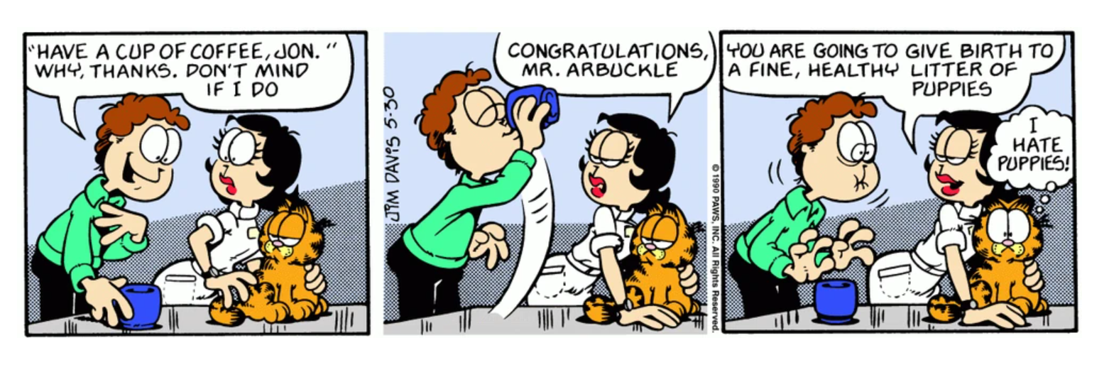 10 mejores cómics de Garfield con Liz, clasificados