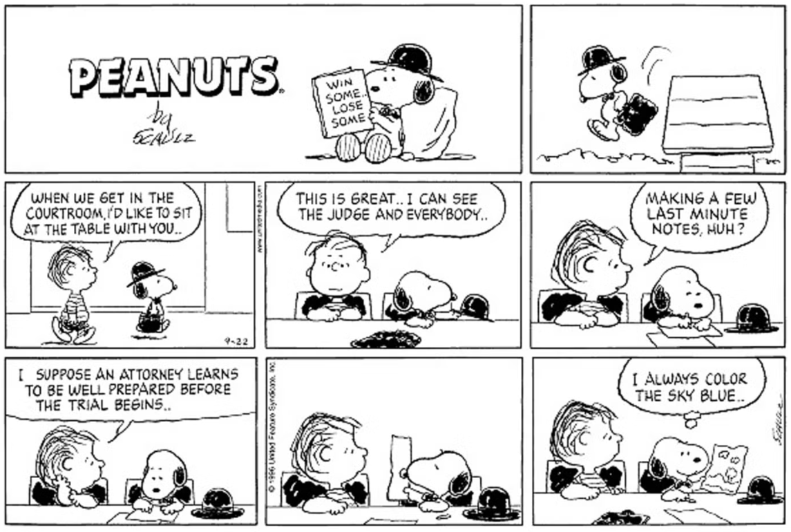 Las mejores tiras cómicas de Peanuts con Snoopy