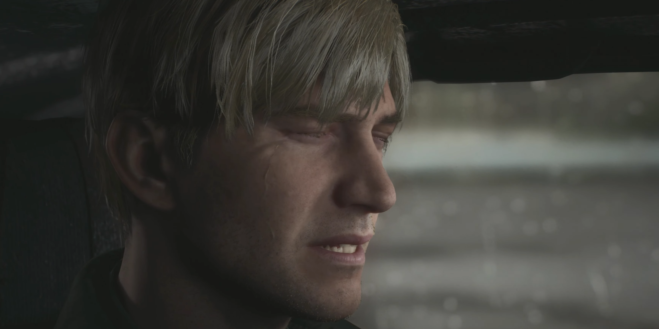 Silent Hill 2 James crying in his car Stillness ending