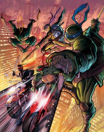 El reinicio récord de Teenage Mutant Turtles anuncia un nuevo artista