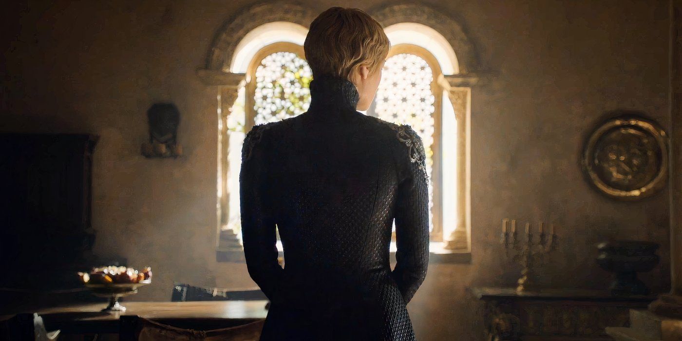 Lena Headey as Cersei Lannister recently made Queen of the Seven Kingdoms because of a terrible plot she put in motion.