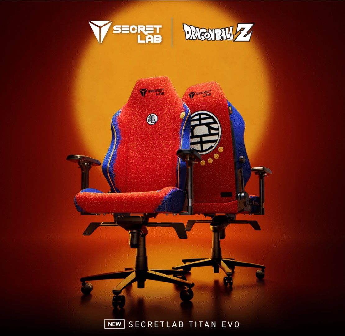 Goku de Dragon Ball obtiene una silla de juego de lujo Secretlab inspirada en la forma icónica de Super Saiyan