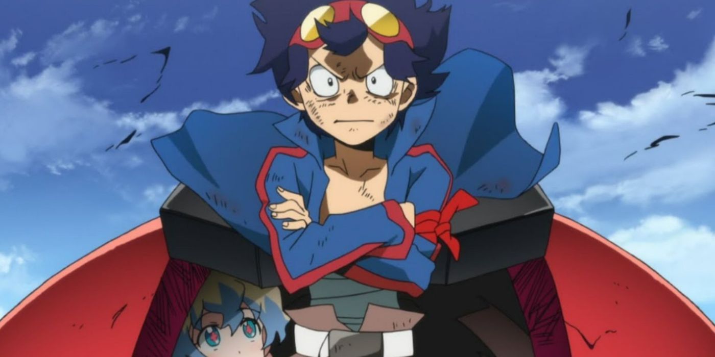 Simon assume o lugar de Kamina em Gurren Lagann.