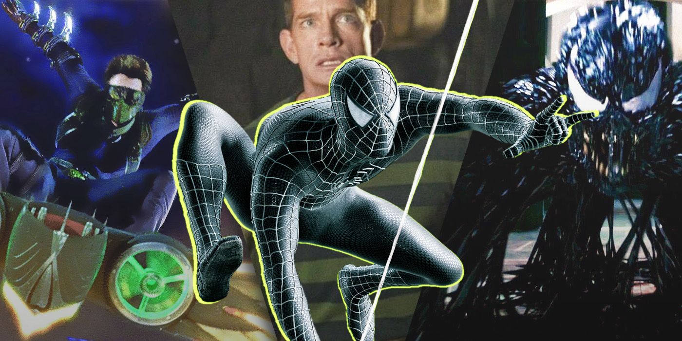 Spider-Man 3 with New Goblin, Sandman and Venom