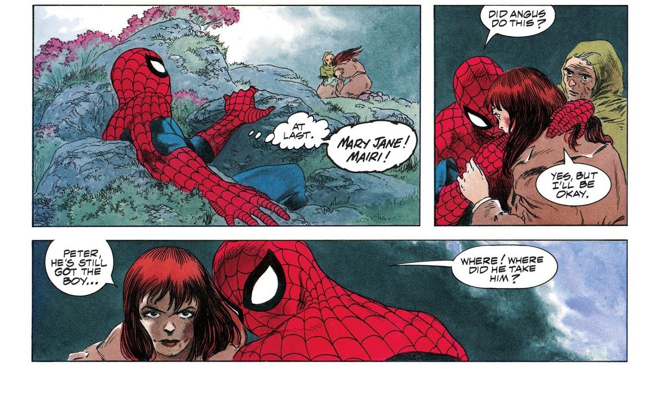 Las aventuras de luna de miel con clasificación G de Spider-Man y MJ