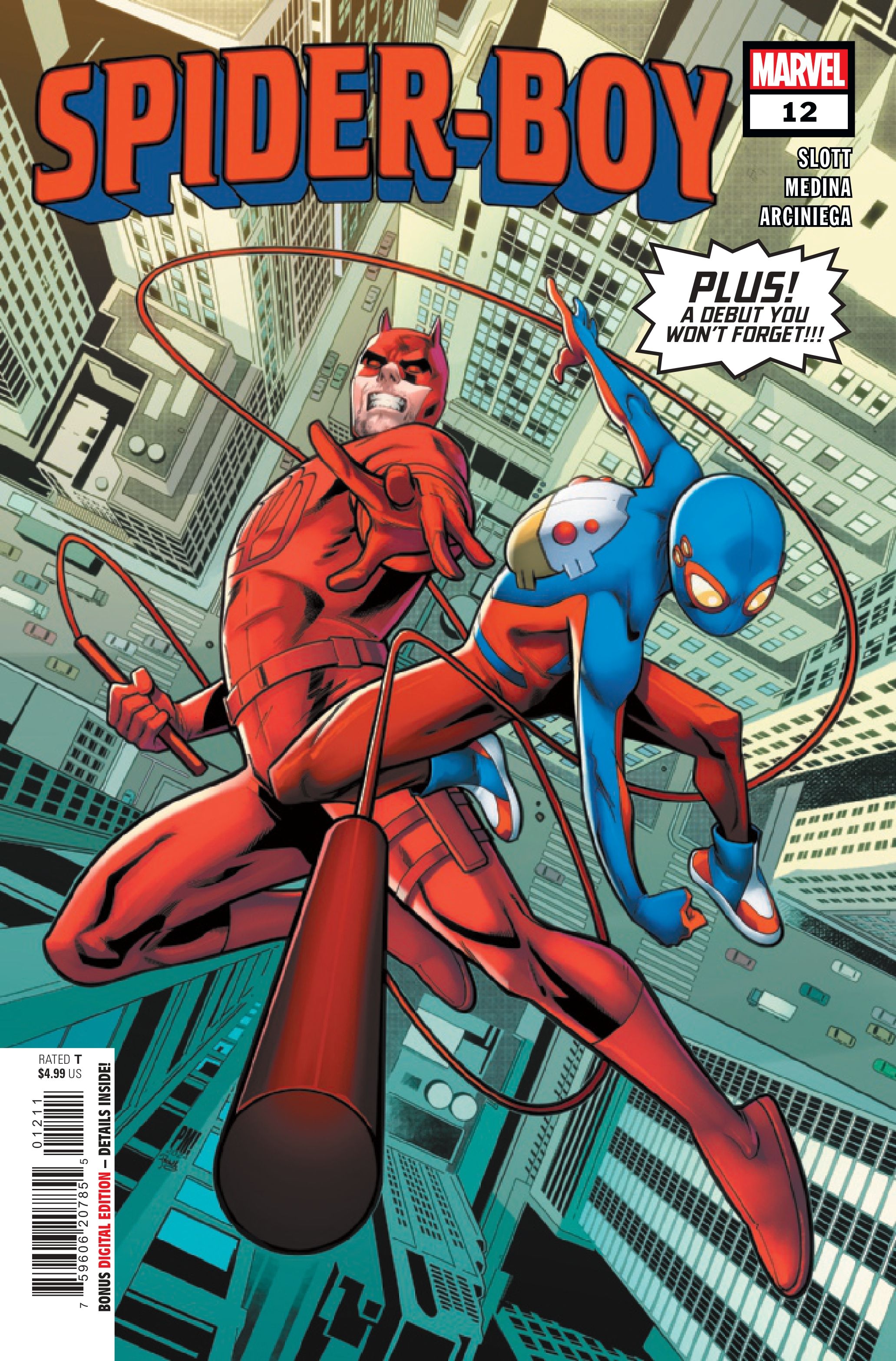 El pasado secreto de Spider-Boy con Bullseye se vuelve mortal con... ¡¿Spider-Girl?!