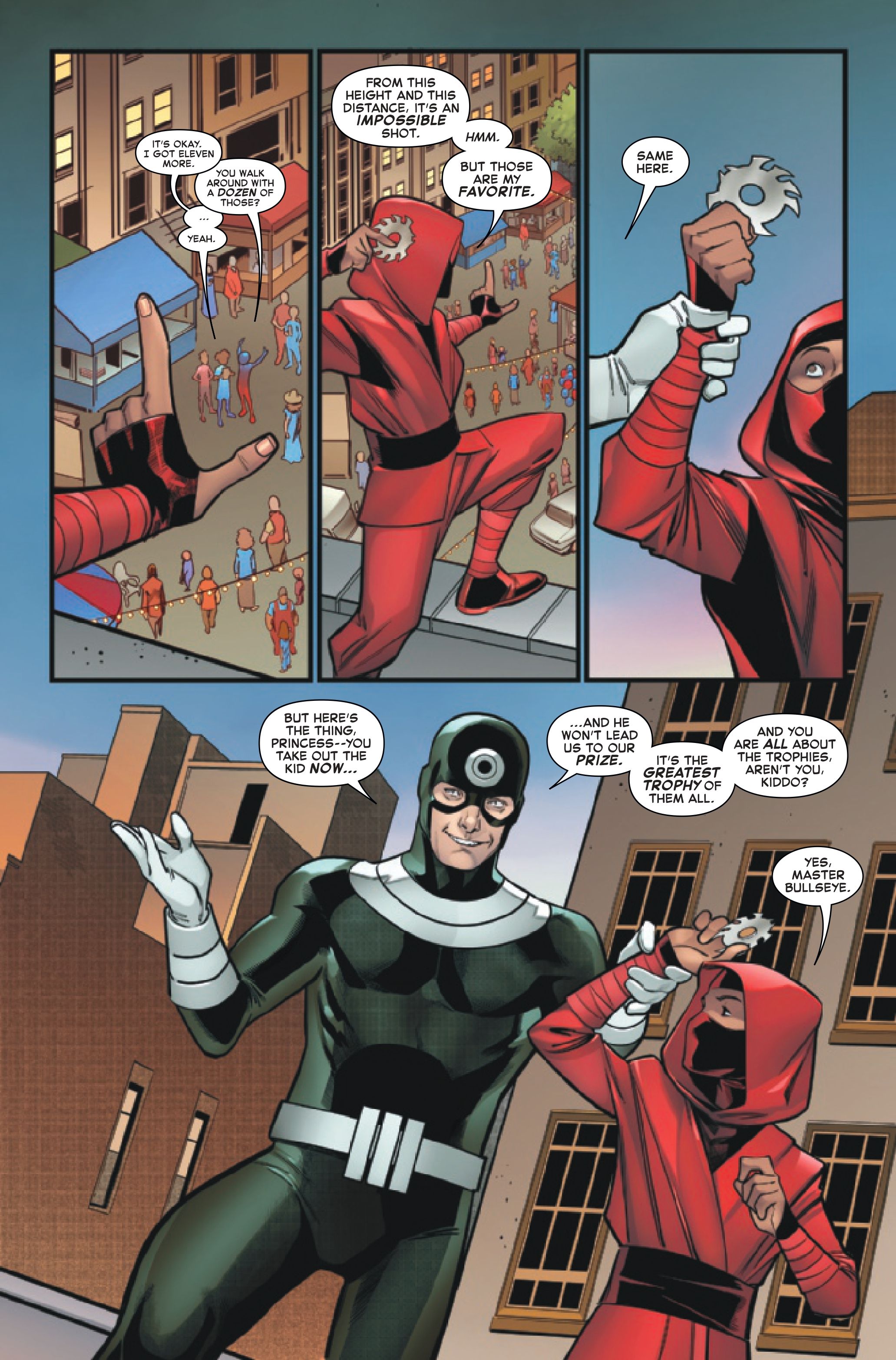 El pasado secreto de Spider-Boy con Bullseye se vuelve mortal con... ¡¿Spider-Girl?!