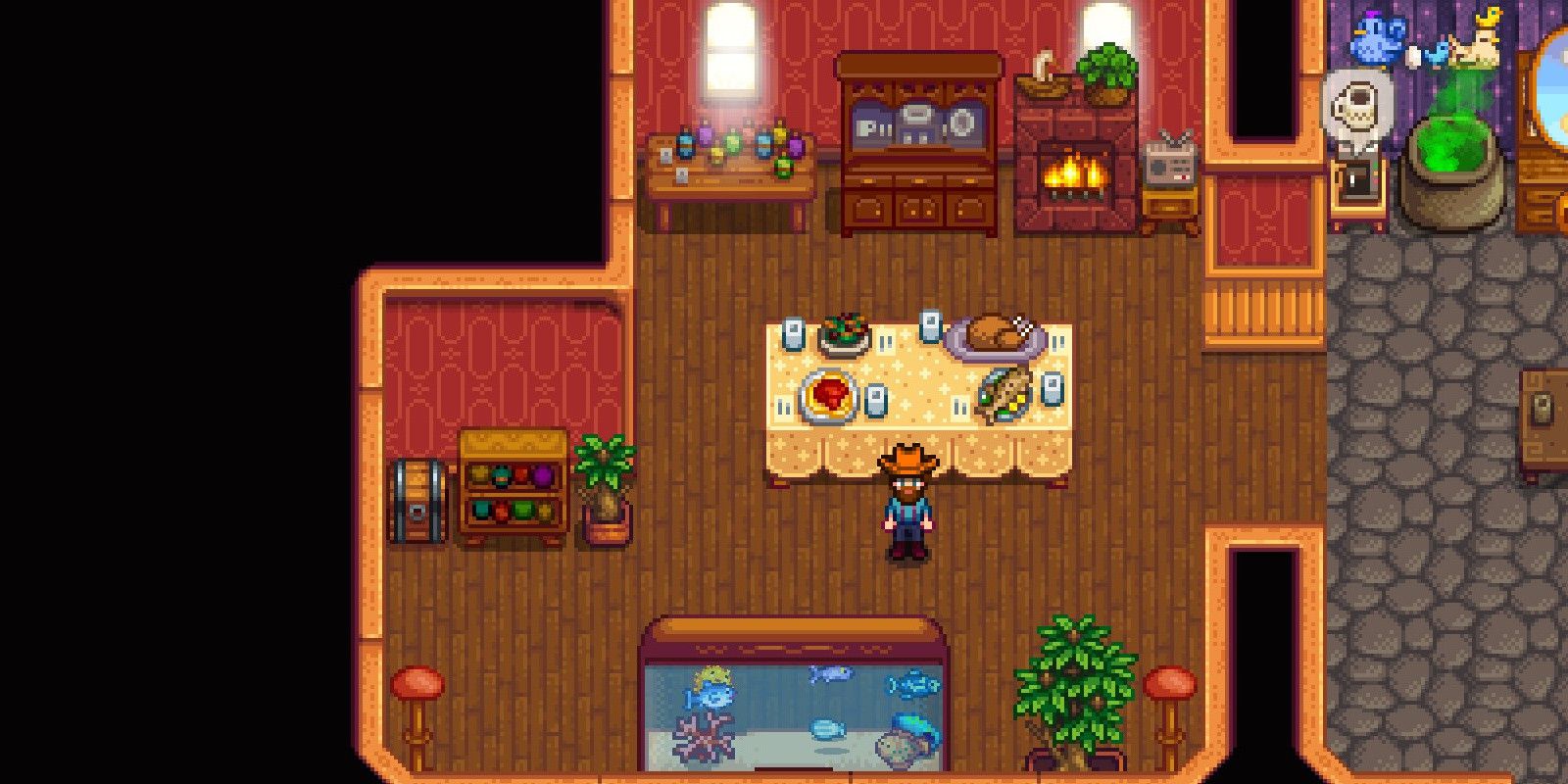 Stardew Valley: Ubicaciones del catálogo de muebles de actualización 1.6