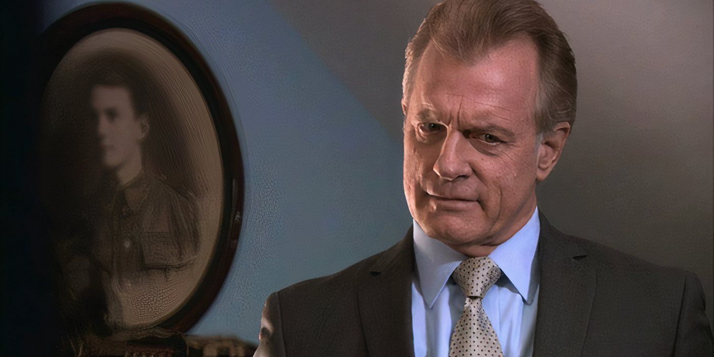 Stephen Collins as Walter Bernard SR in The Office Episode Garden Party