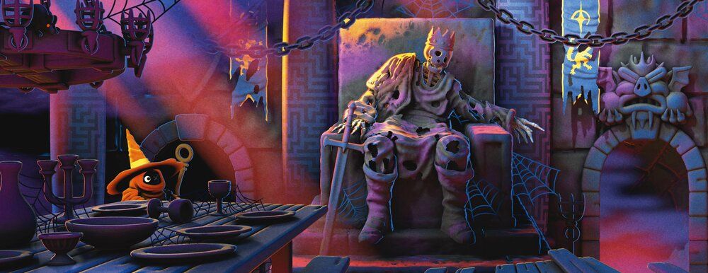 The nameless wizard in Jordan Speer's Umbra comes across the skeleton of a king