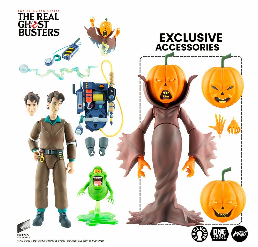 Mondo presenta las figuras reales de los Cazafantasmas para Peter Venkman, Slimer & Iconic Villain