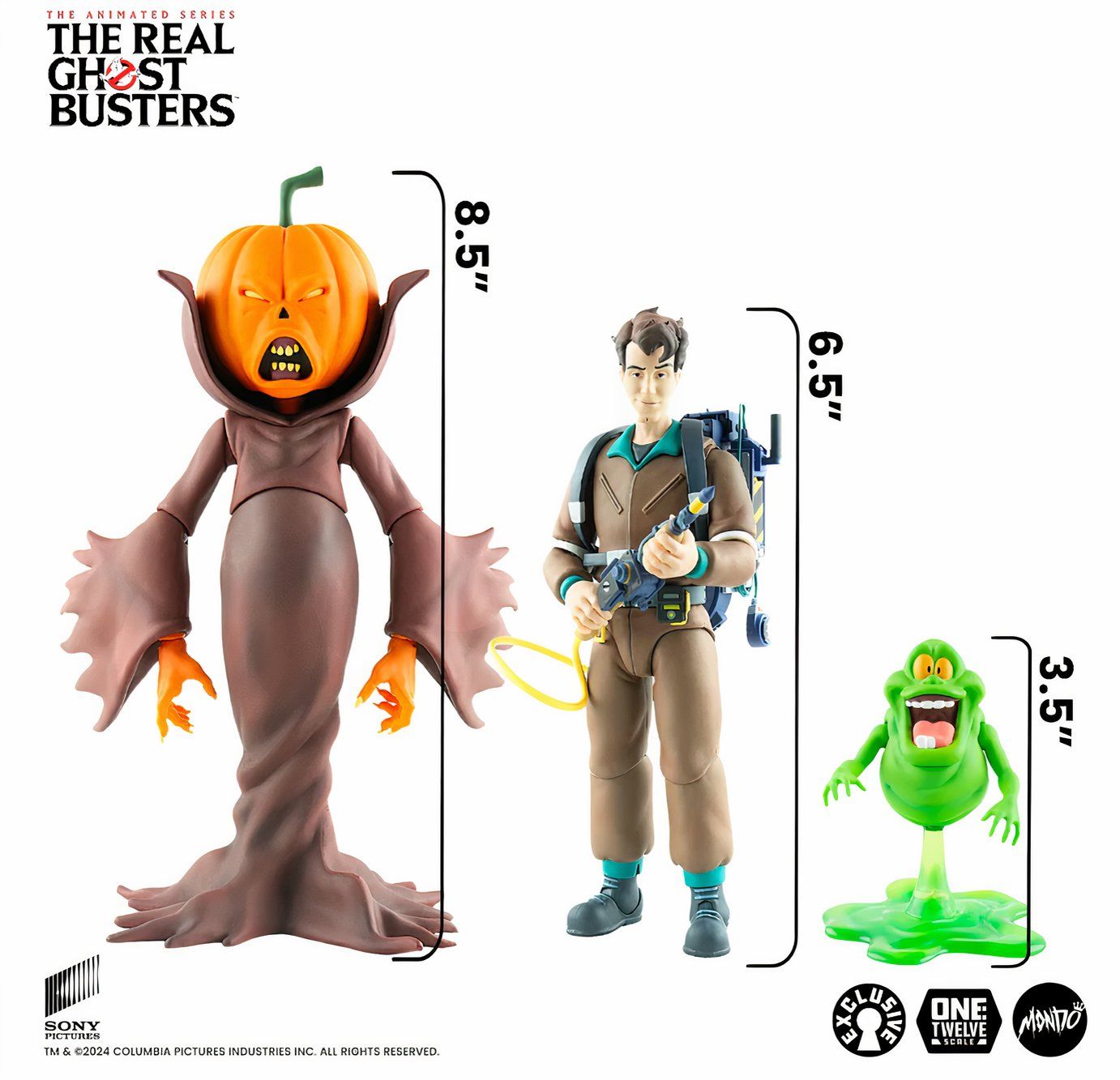 Mondo presenta las figuras reales de los Cazafantasmas para Peter Venkman, Slimer & Iconic Villain