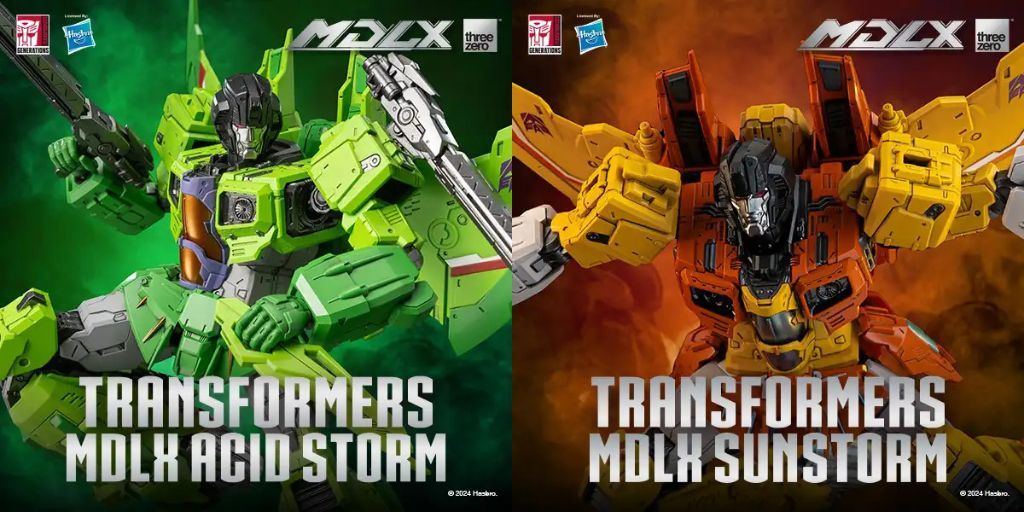 Transformers MDLX Acid Storm & Sunstorm