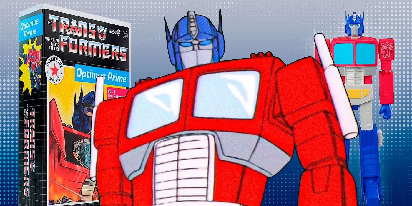 Transformers' New Super 7 Optimus Prime Figure Gets VHS-Ready Macy's-Exclusive Release