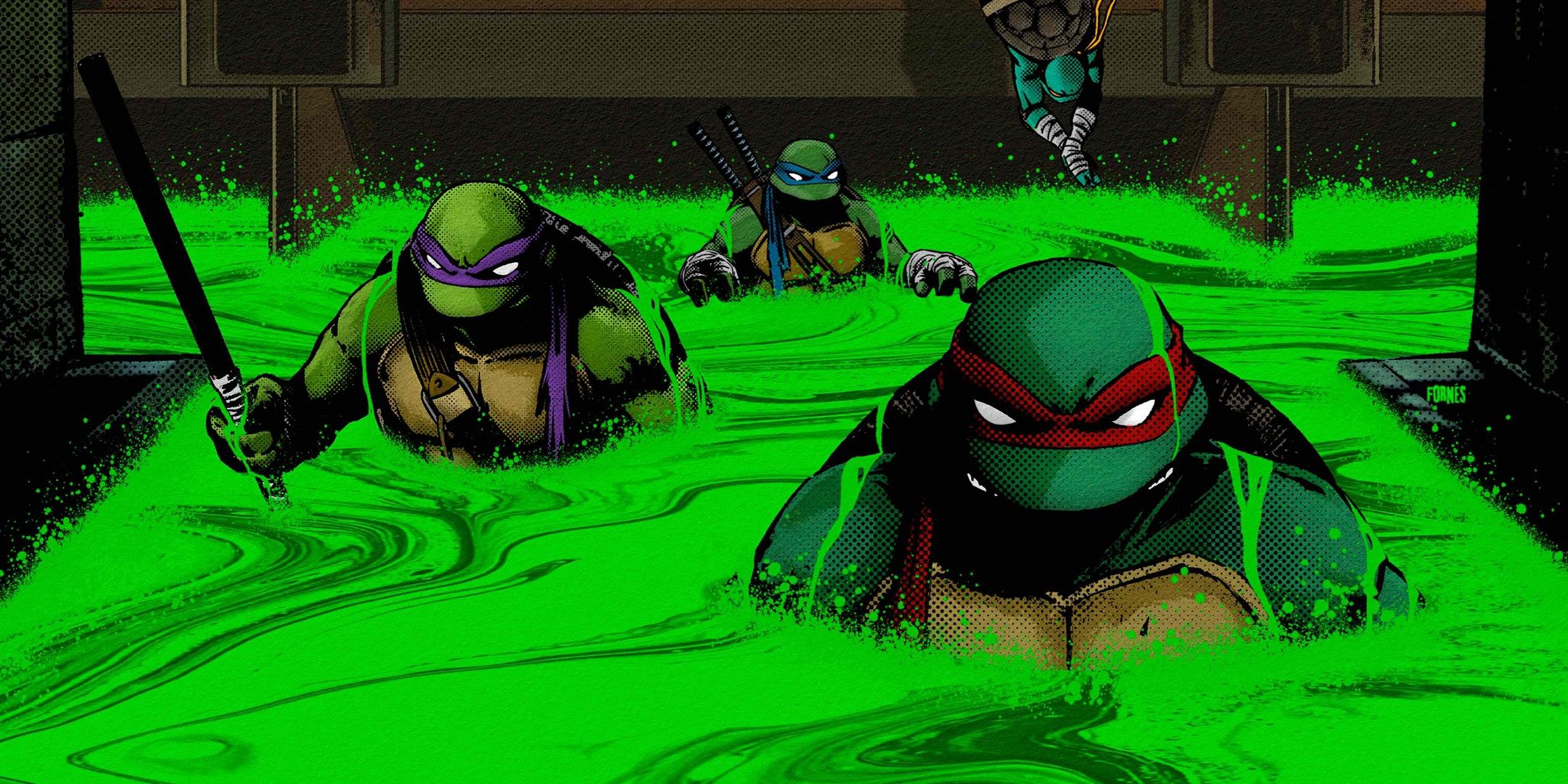 IDW revela las portadas debut de Jorge Forns de Las Tortugas Ninja