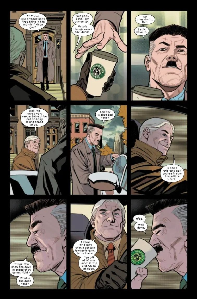 La emocionante persecución de Ben Parker y J. Jonah Jameson por Kingpin