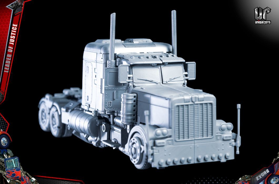 La nueva figura prototipo de Transformers recrea un Optimus Prime increíblemente detallado