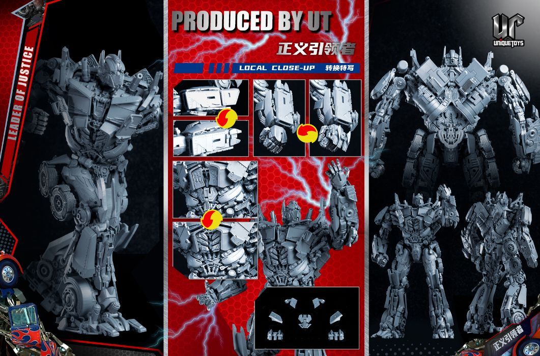 La nueva figura prototipo de Transformers recrea un Optimus Prime increíblemente detallado