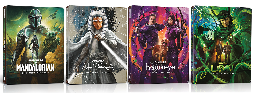 Ahsoka y Hawkeye lideran la próxima ola de lanzamientos de Blu-ray 4K de Star Wars/Marvel Disney+