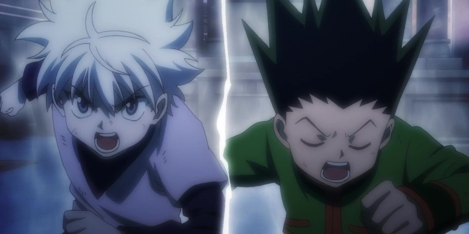 Killua and Gon in the Hunter x Hunter: Phantom Rogue movie