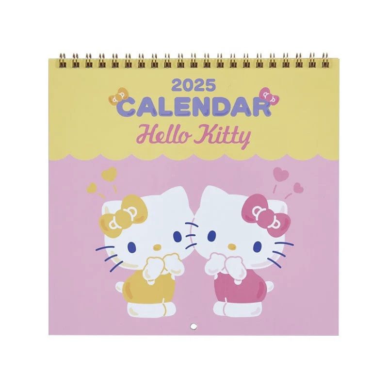 Sanrio EE. UU. lanza sus calendarios de Hello Kitty para un 2025 perfectamente organizado