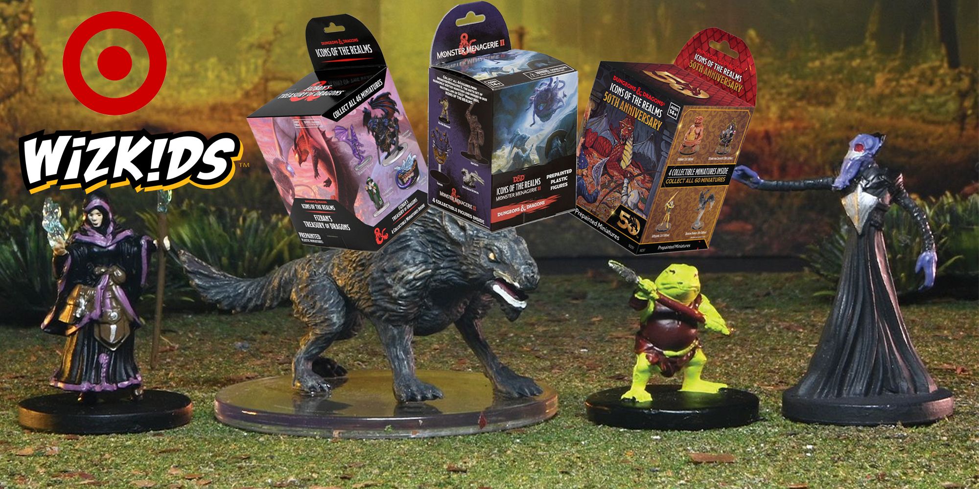 WizKids Brings D&D: Icons of the Realms Miniatures to Target, Just In Time for Holiday Shoppers