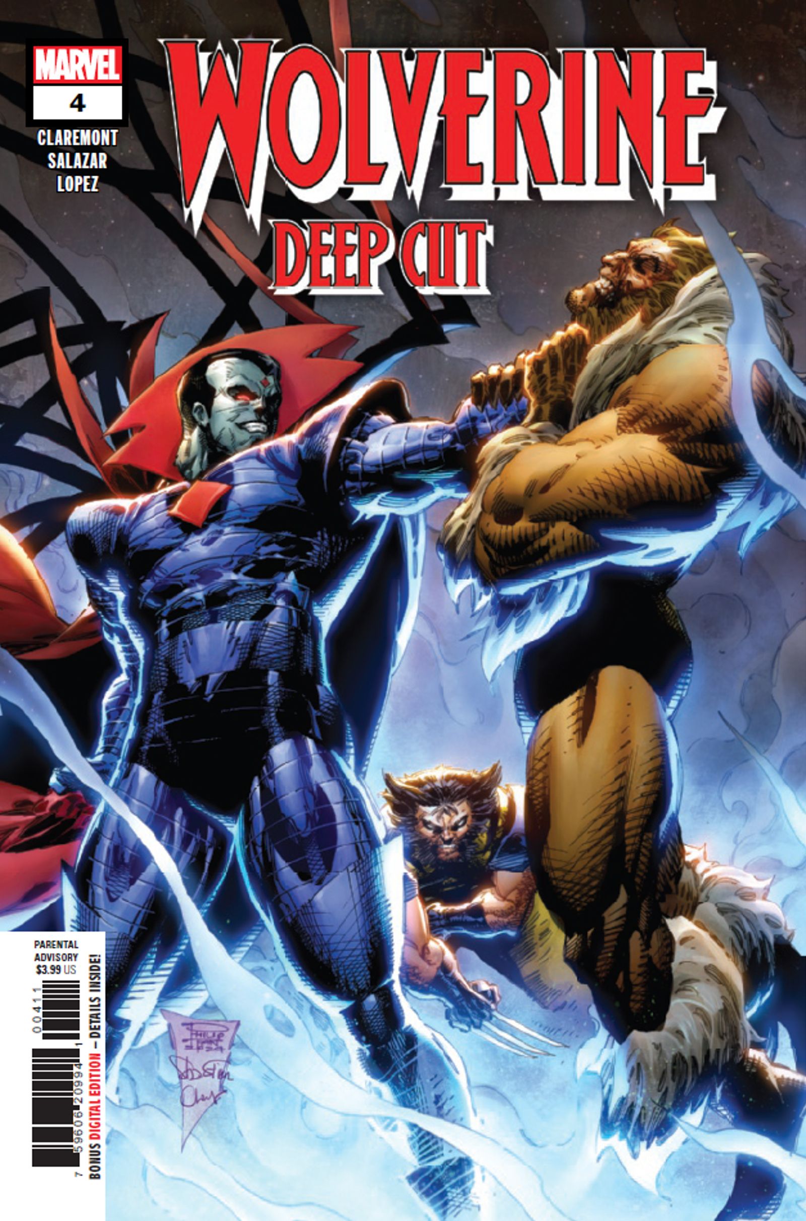 Capa completa do Wolverine Deep Cut 4