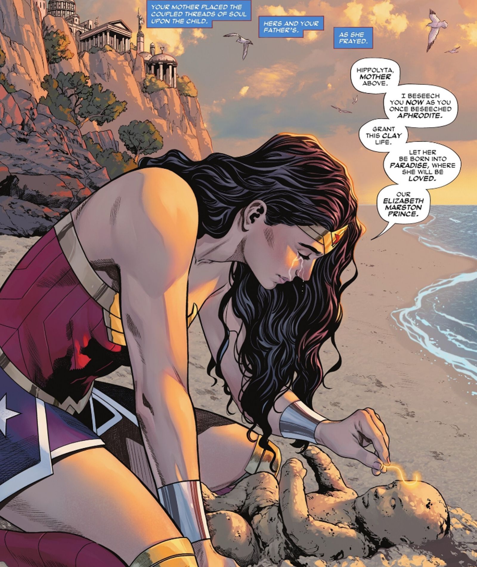 Wonder Woman está recreando su propia historia de origen por la razón más desgarradora de todas