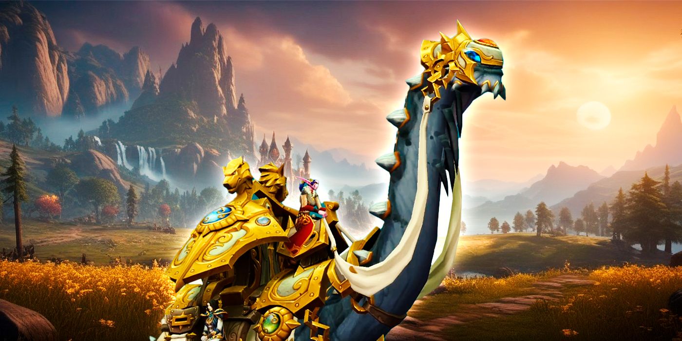 Montura de brutalosaurio gremio del comerciante de World of Warcraft