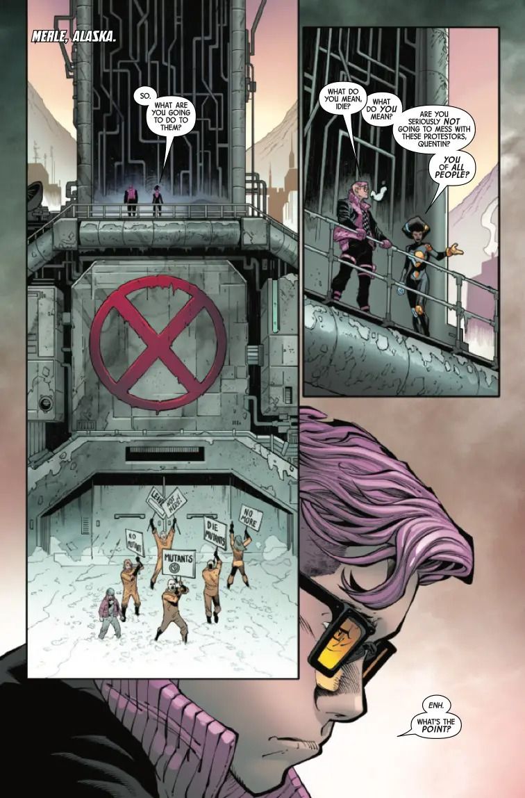 Los X-Men exploran las ramificaciones políticas del 'reclutamiento' de jóvenes mutantes