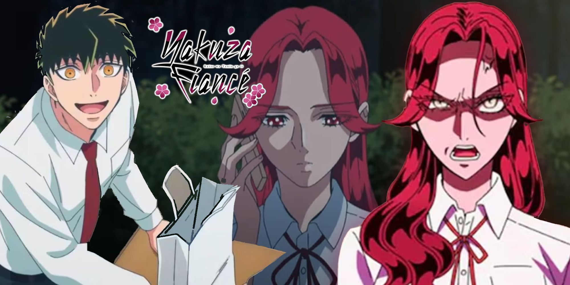 Yakuza fiancée collage with Kirishima and Yoshino