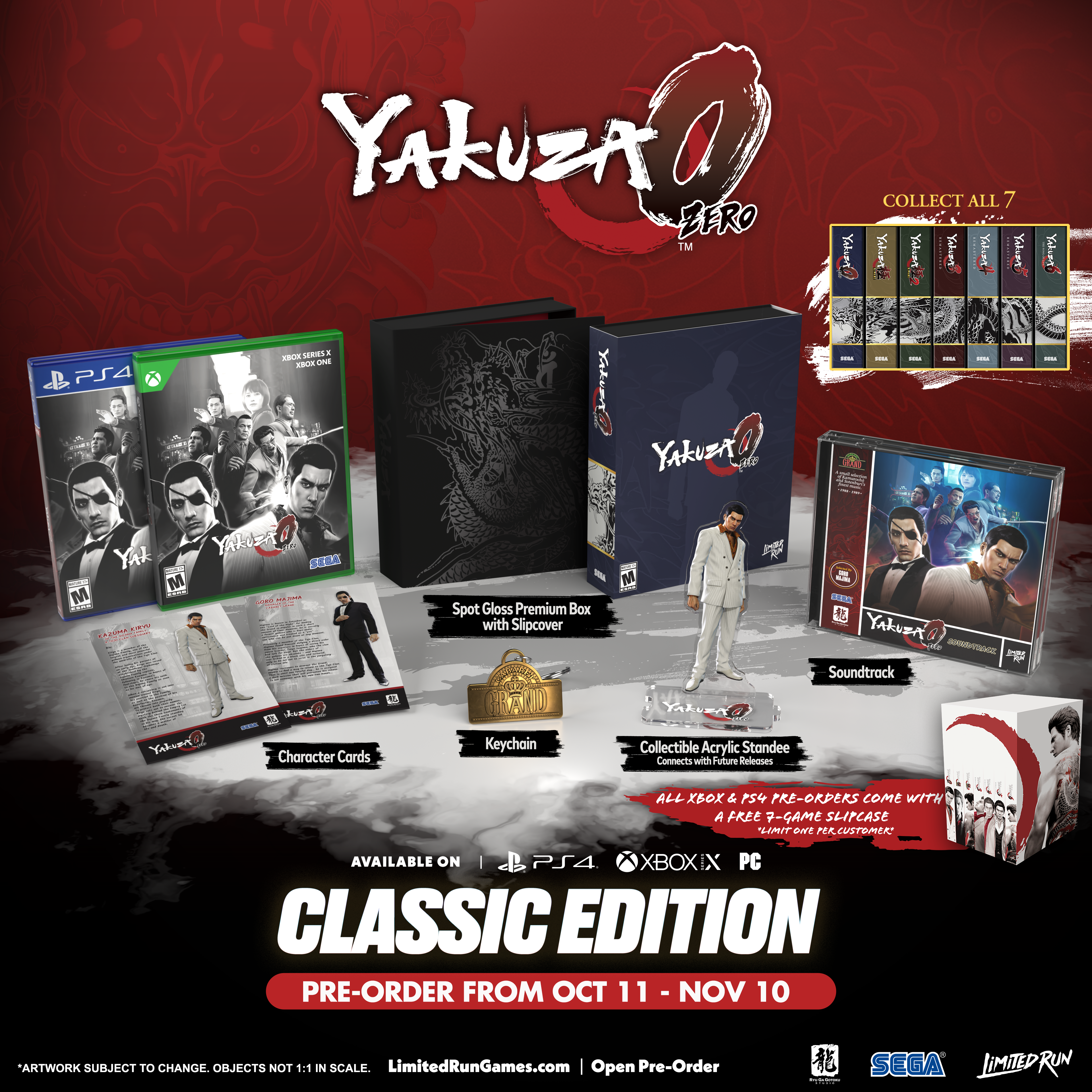 Sega's Yakuza Series Gets Physical Collections From Limited Run Games