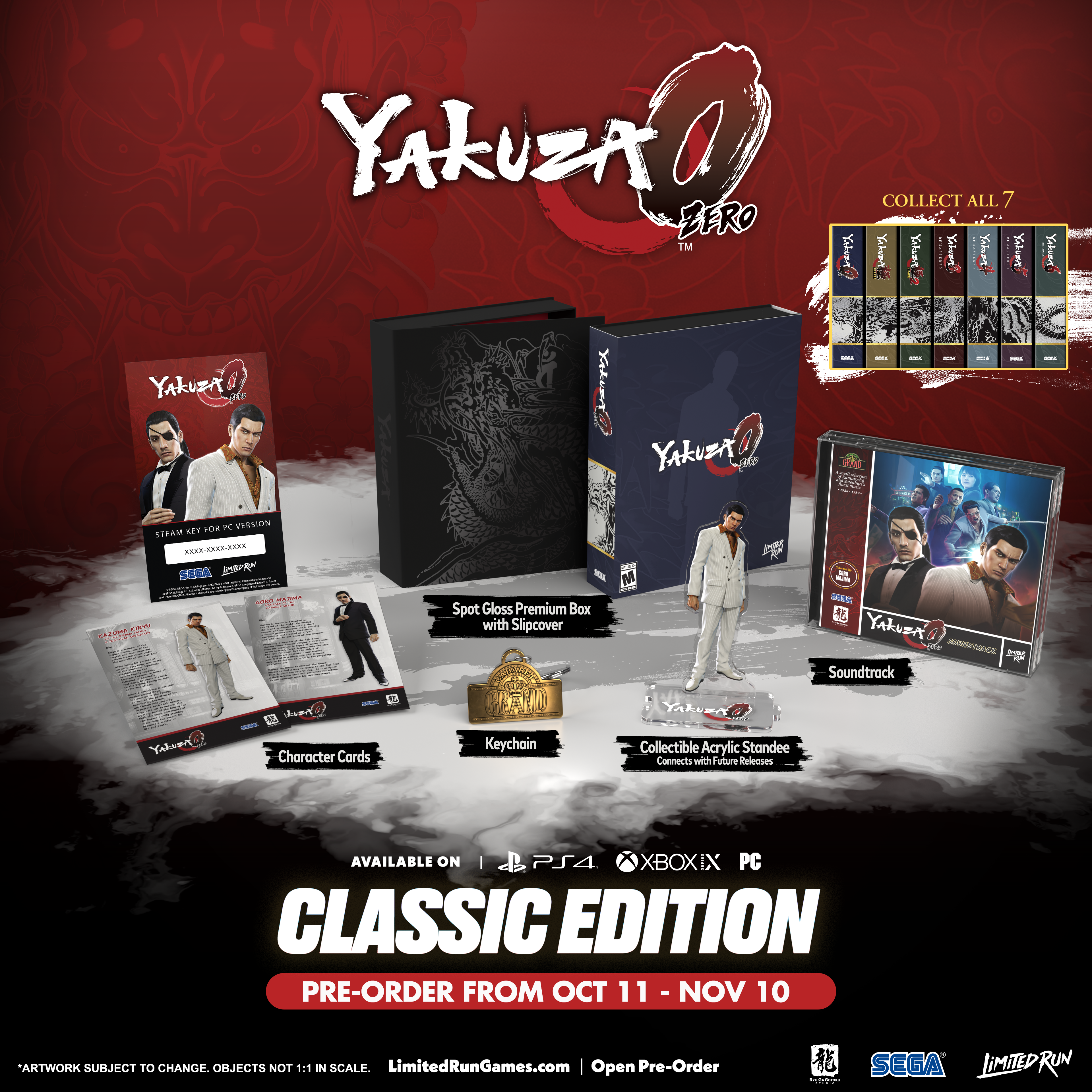 Sega's Yakuza Series Gets Physical Collections From Limited Run Games