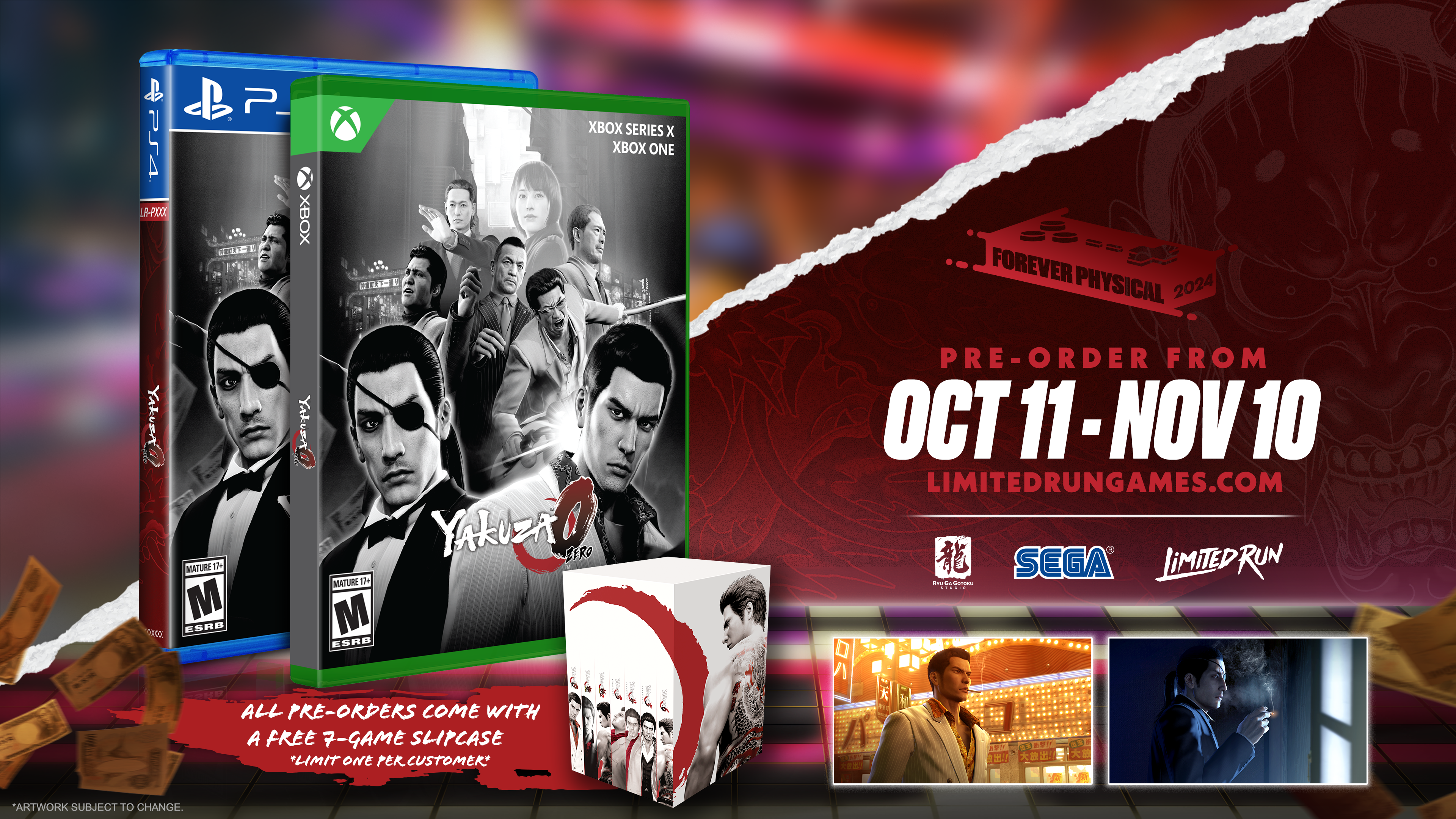 Sega's Yakuza Series Gets Physical Collections From Limited Run Games