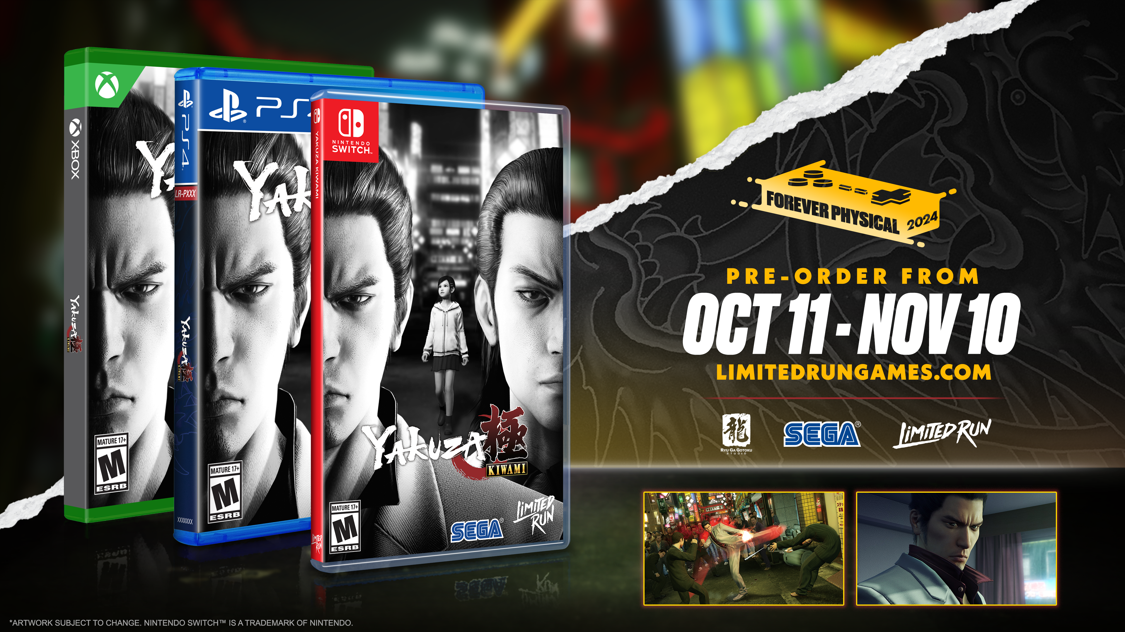 Sega's Yakuza Series Gets Physical Collections From Limited Run Games