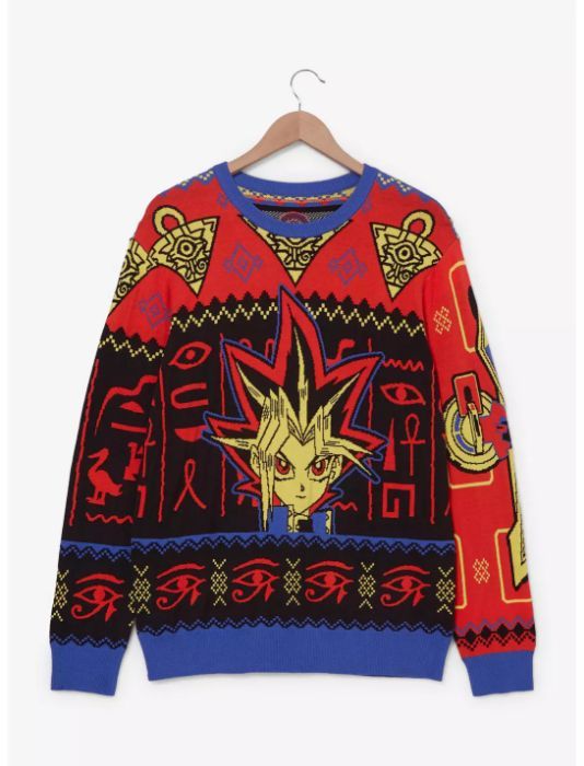 Yu-Gi-Oh Ugly Holiday Sweaters позволяет фанатам активировать свои рождественские открытки-ловушки