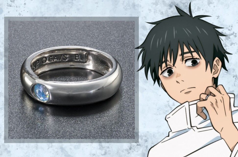 Jujutu Kaisen's Yuta Okkotsu with Bandai engagement ring replica