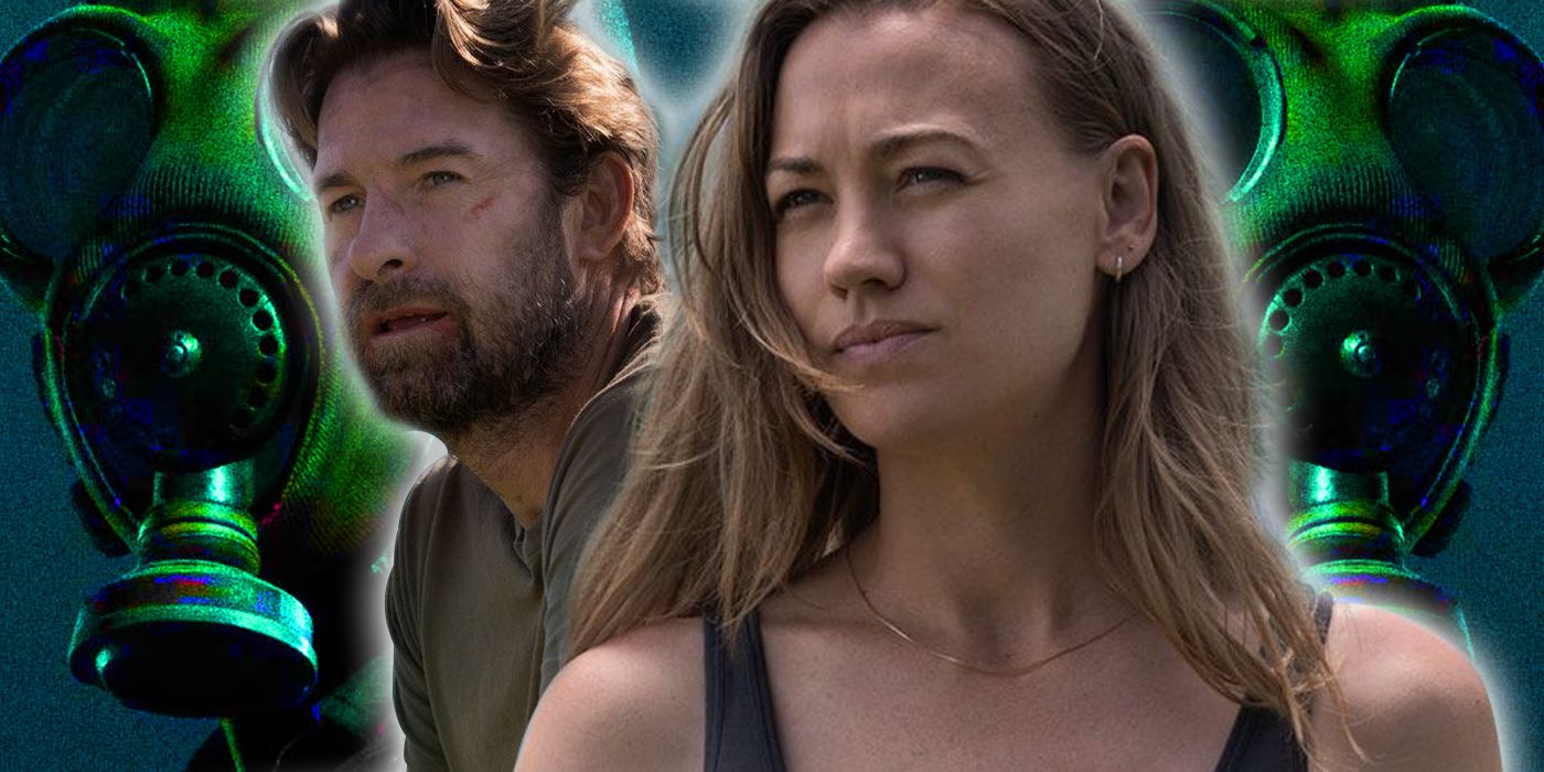 Yvonne Strahovski and Scott Speedman in Teacup