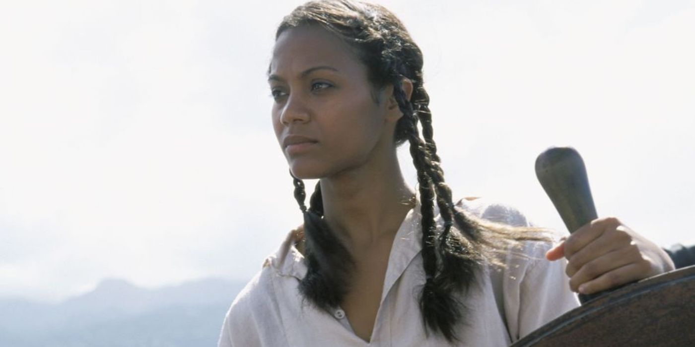 Zoe Saldana recuerda 'realmente mala experiencia' en el set de Piratas del Caribe