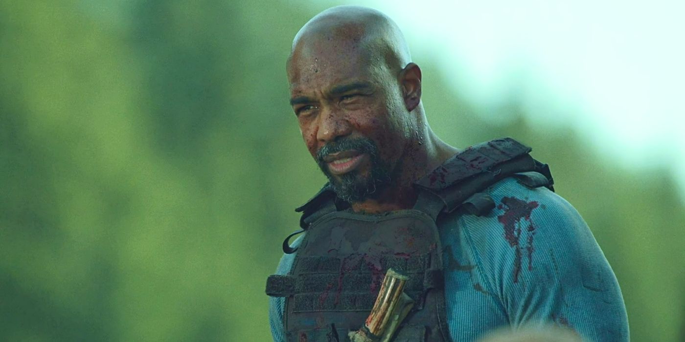 06 – Michael Beach como Pike fazendo um discurso em The 100