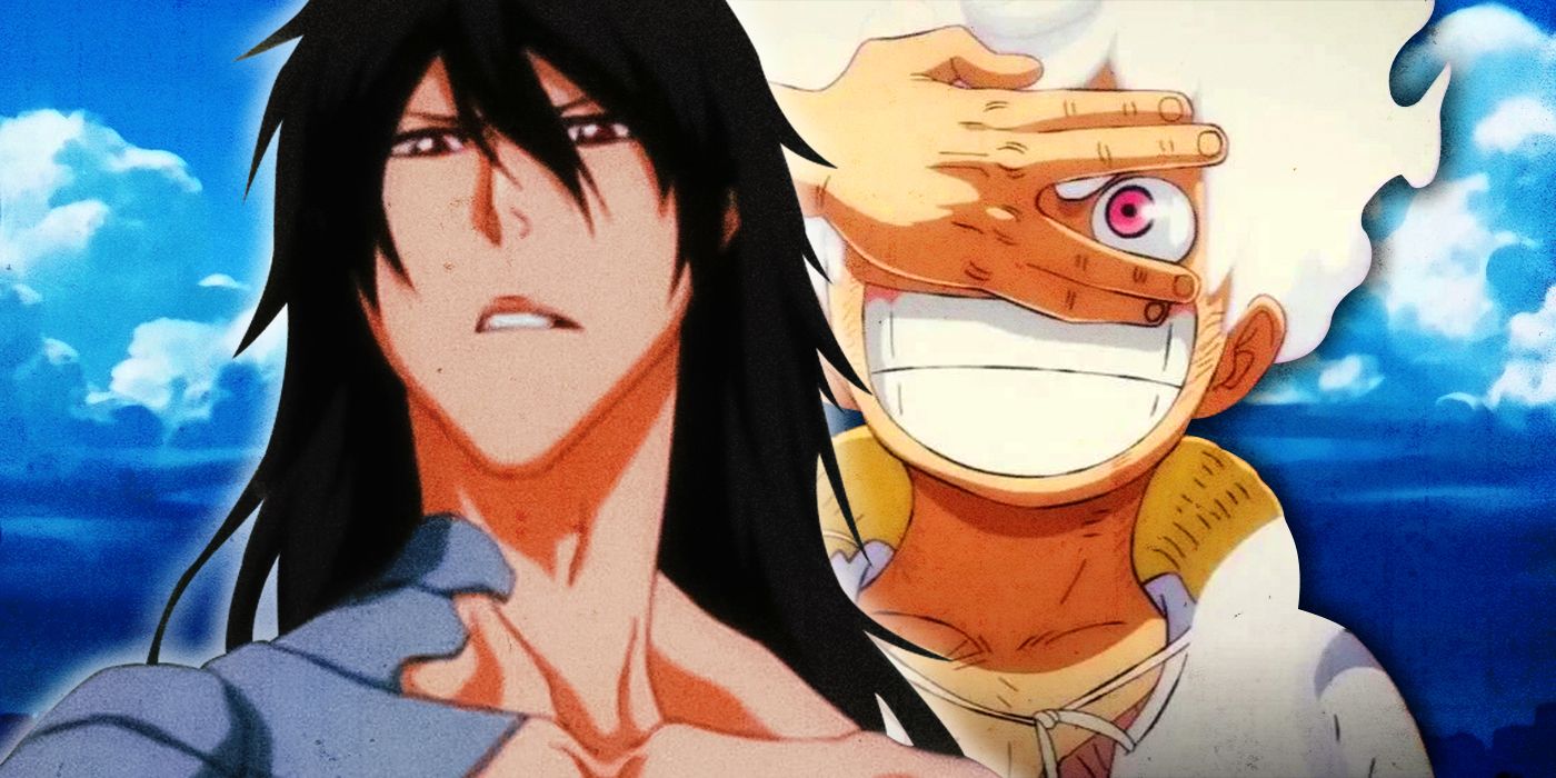 Ichigo final Getuga Tenshou y Luffy Gear 5to