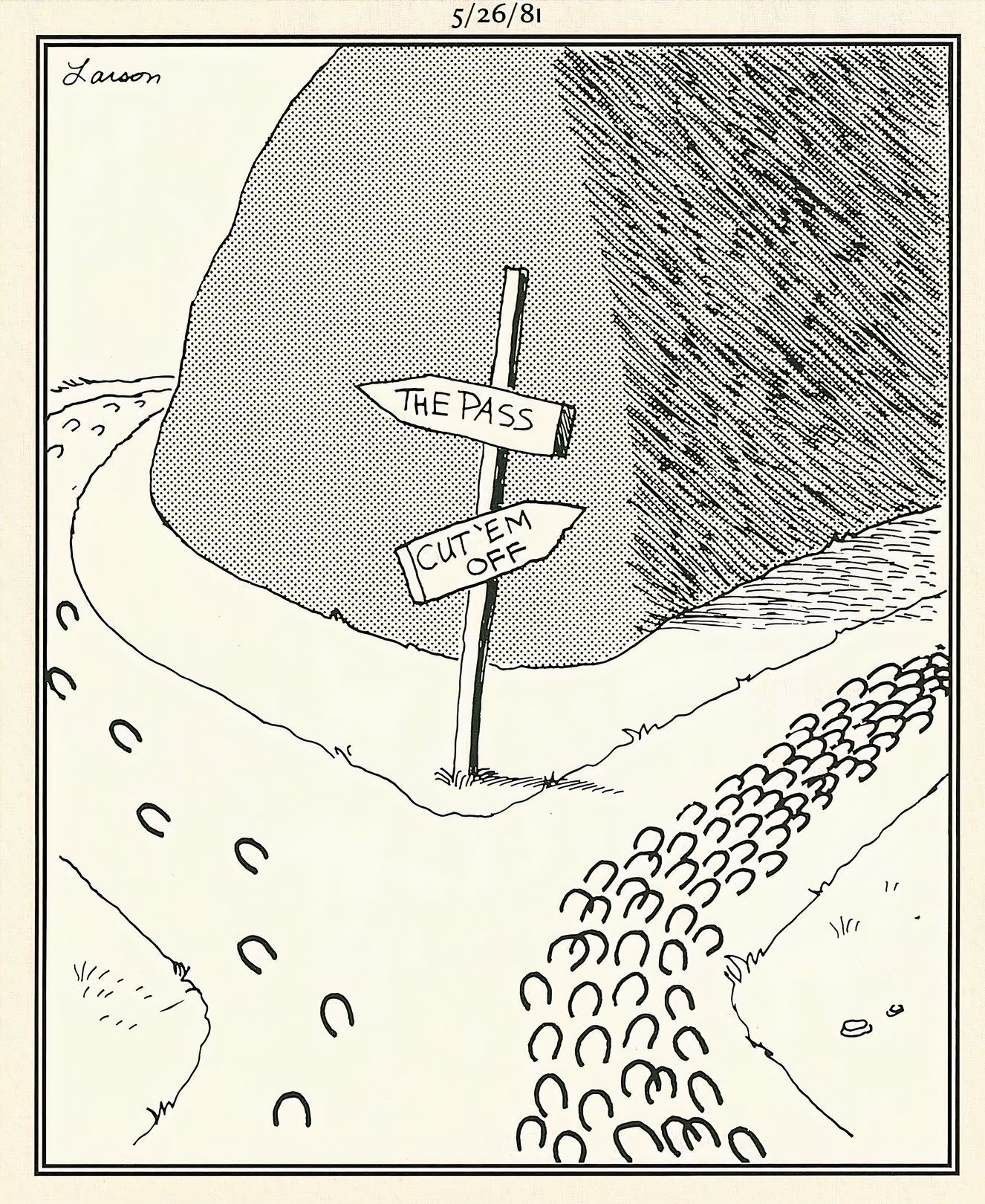 Two paths arise. 