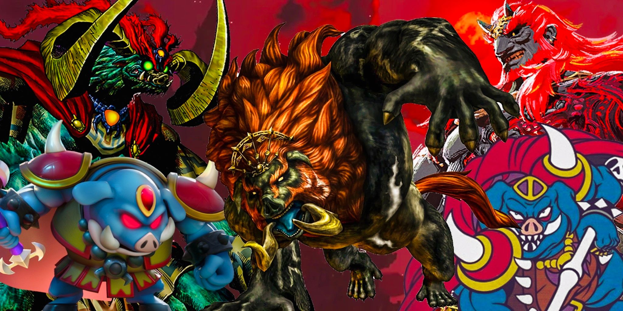 Zelda: Every Version of Ganon, Ranked Based on Power