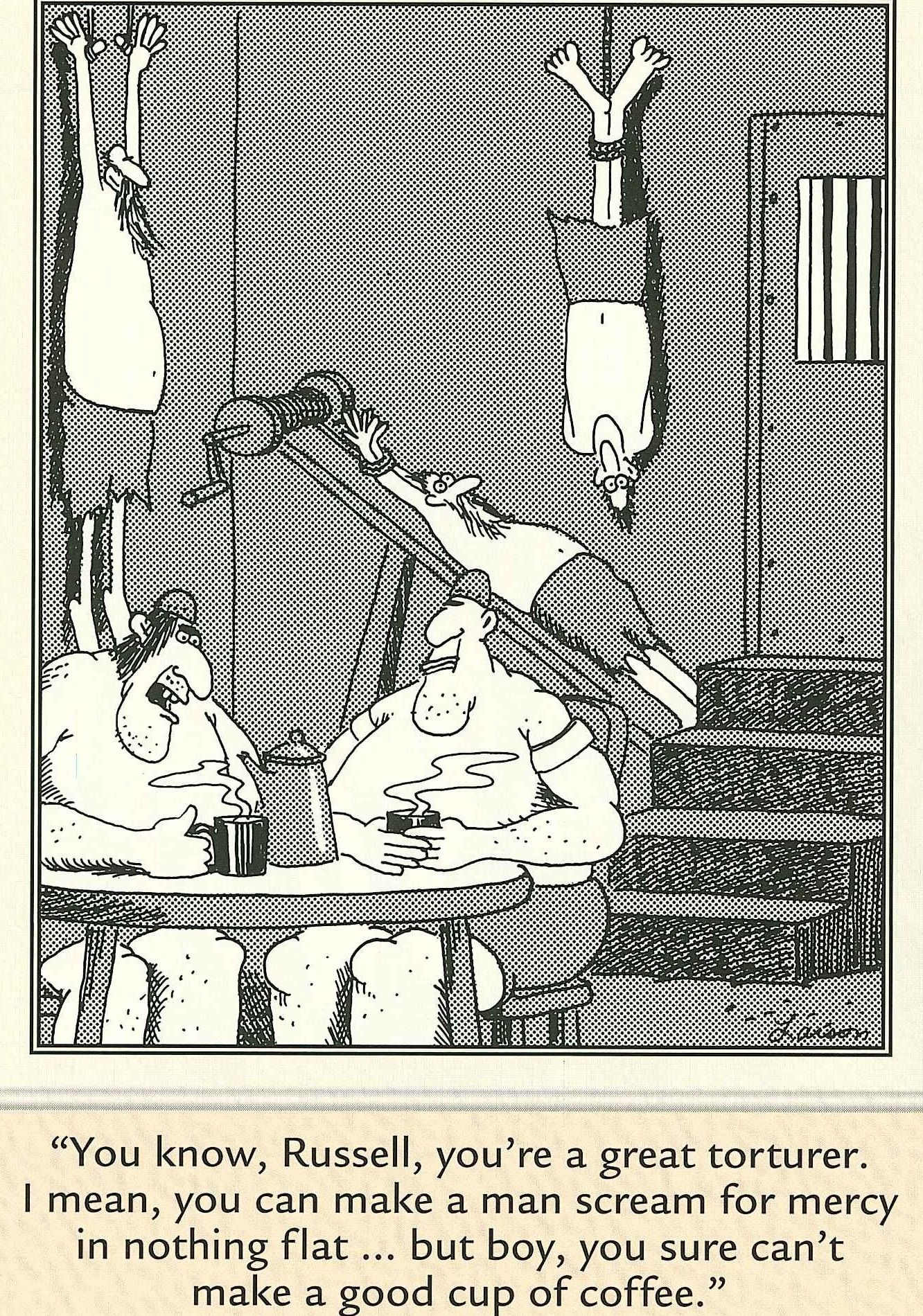 Los 10 mejores cómics de The Far Side ambientados en una mazmorra, clasificados