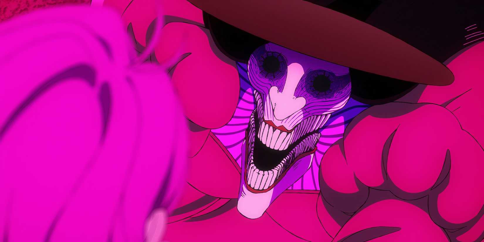 Acrobatic Silky holds Aira in Dandadan Episode 6