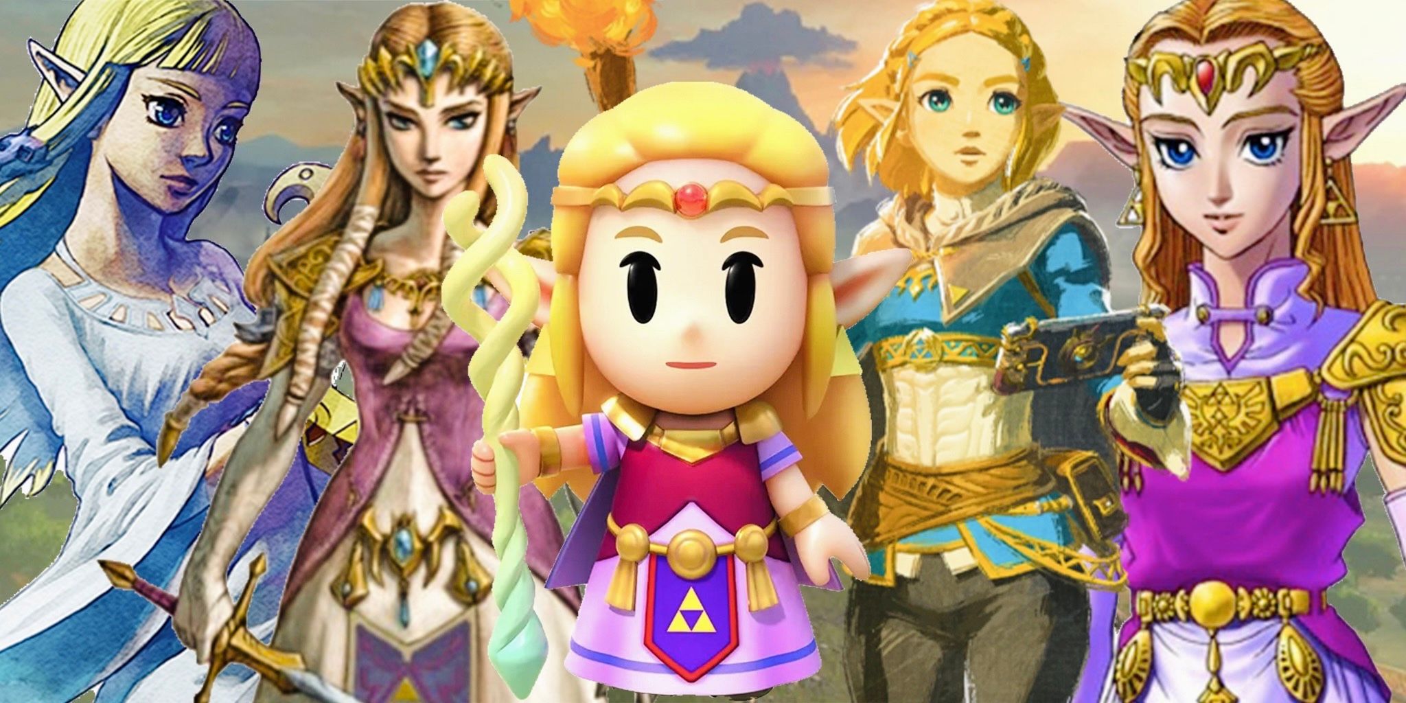 Cada versión de Princess Zelda, clasificada según la sabiduría