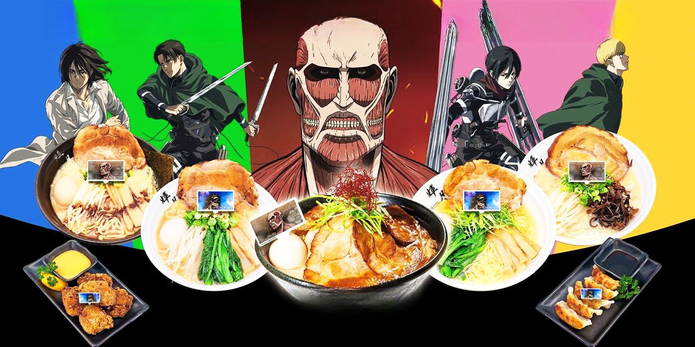 Attack on Titan Gets a Titan-Sized U.S. Food & Merch Restaurant ...